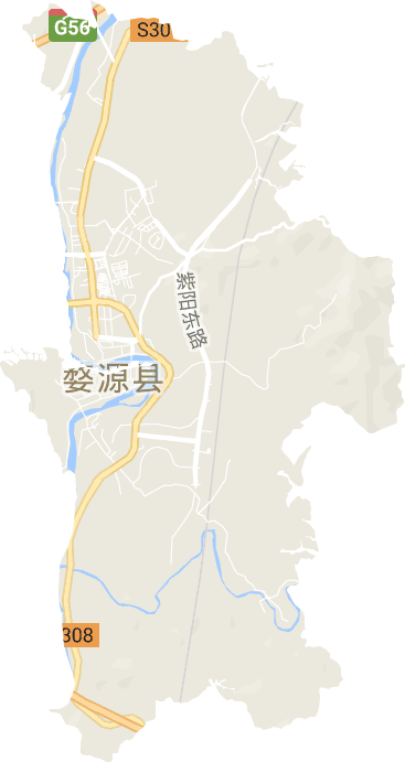 蚺城街道电子地图