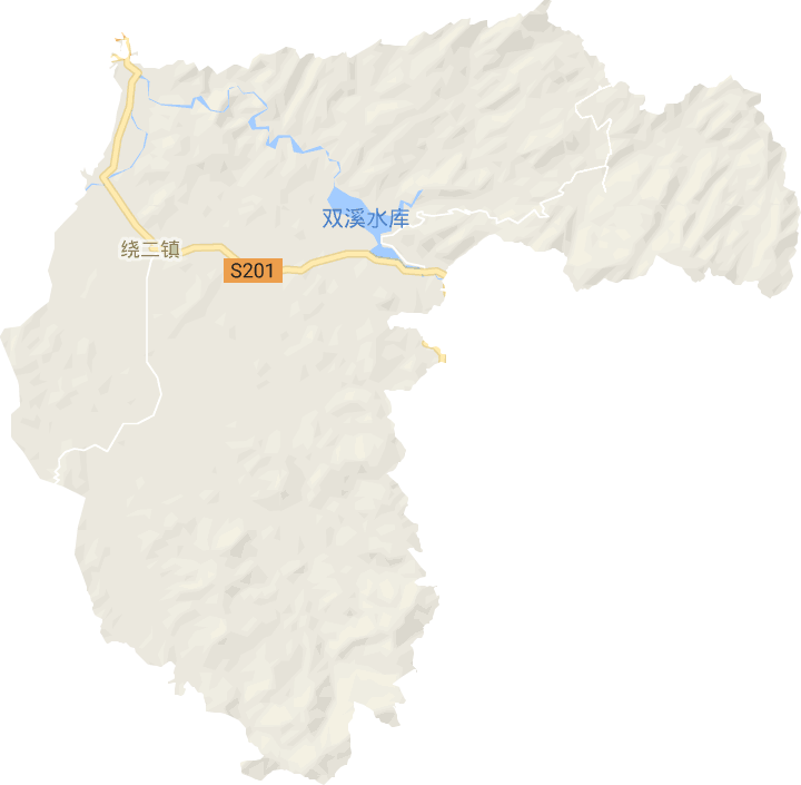 绕二镇电子地图