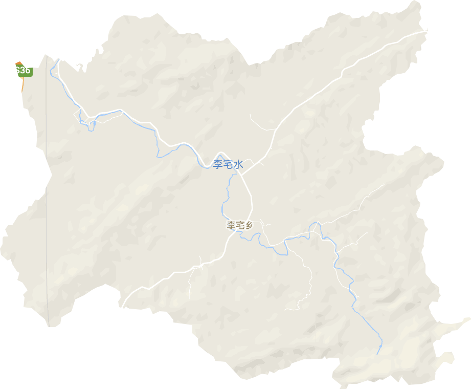 李宅乡电子地图