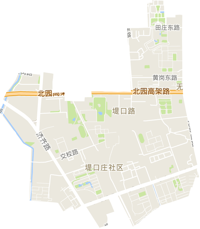 堤口路街道电子地图
