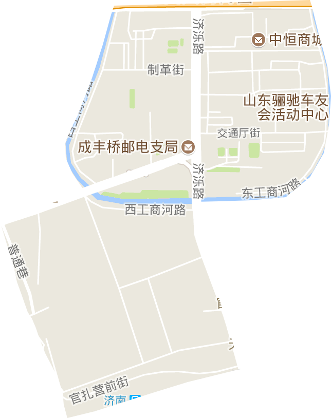官扎营街道电子地图