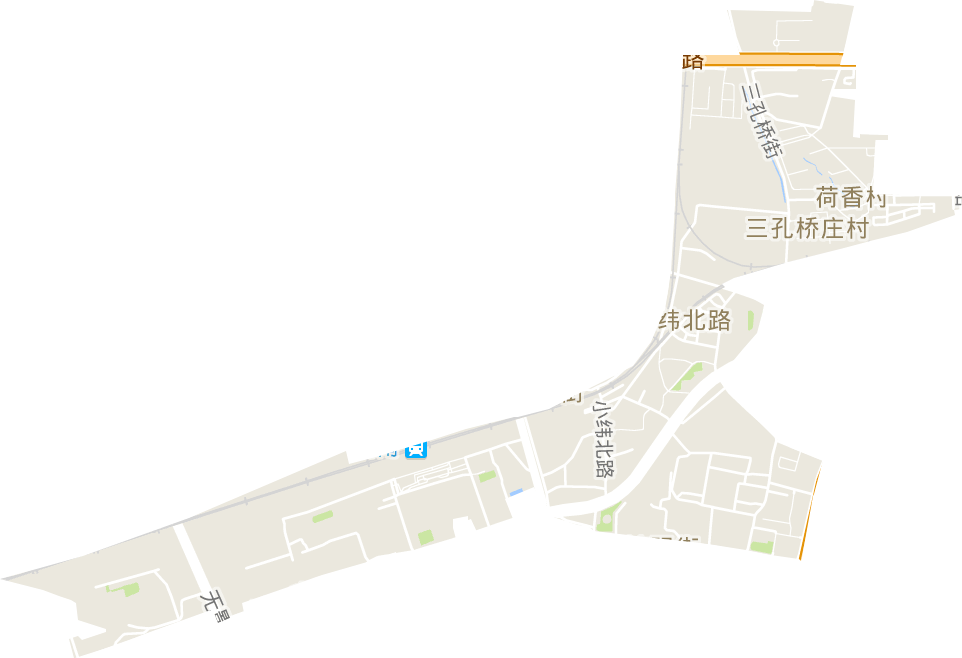 纬北路街道电子地图