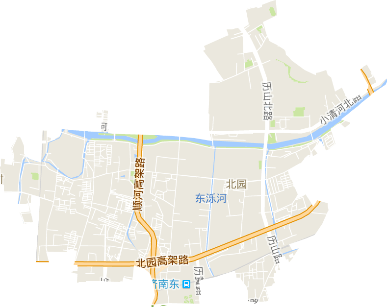 北园街道电子地图