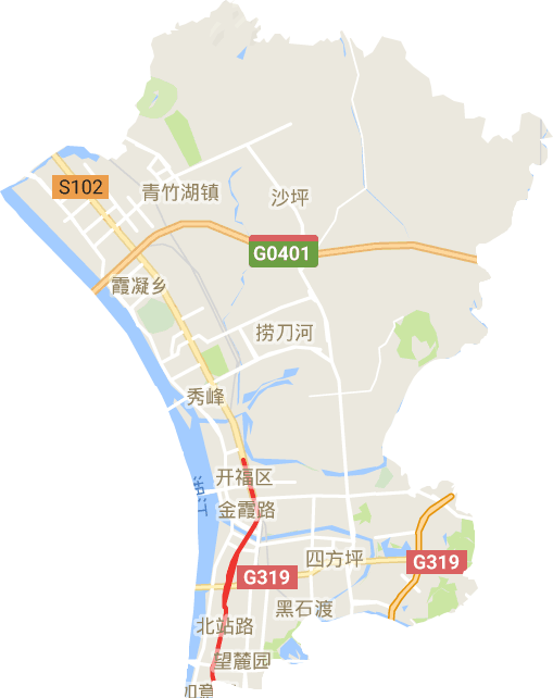 开福区电子地图