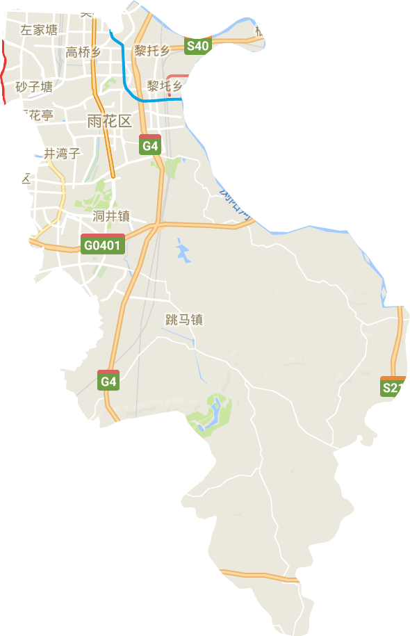 雨花区电子地图