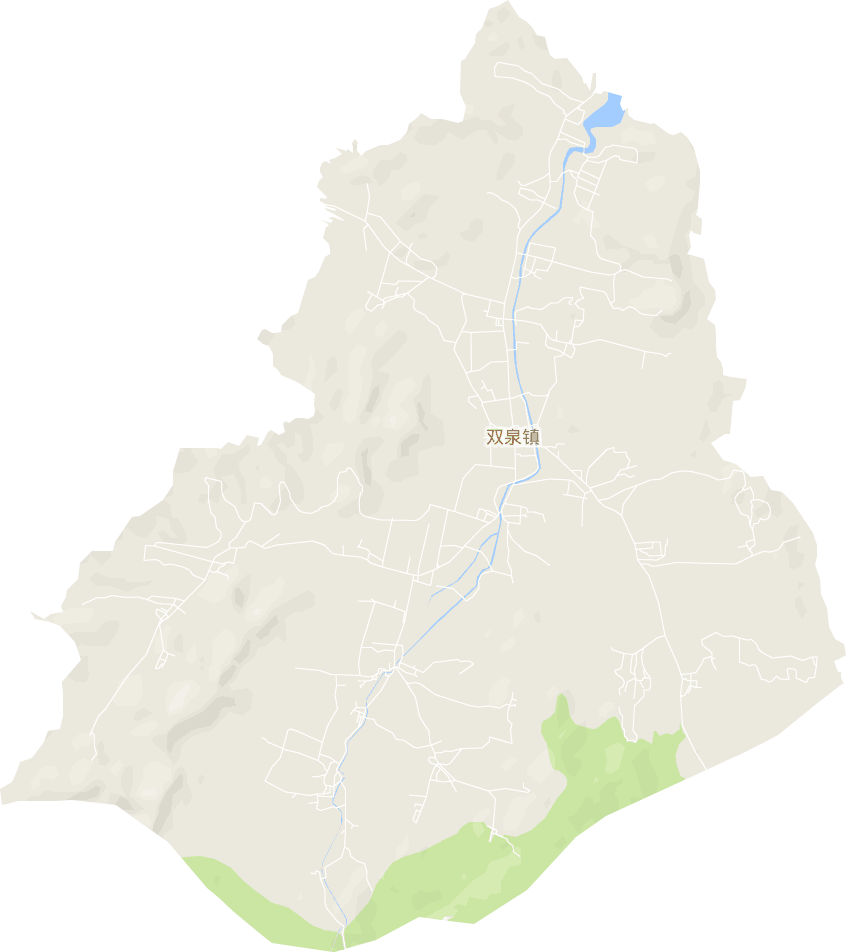双泉镇电子地图