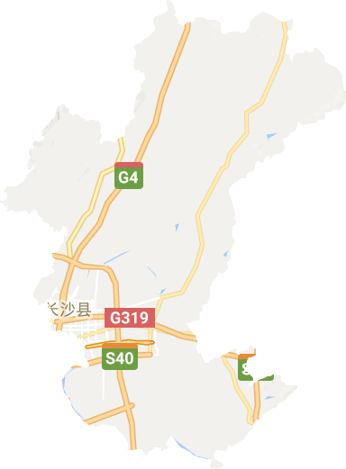 长沙县电子地图