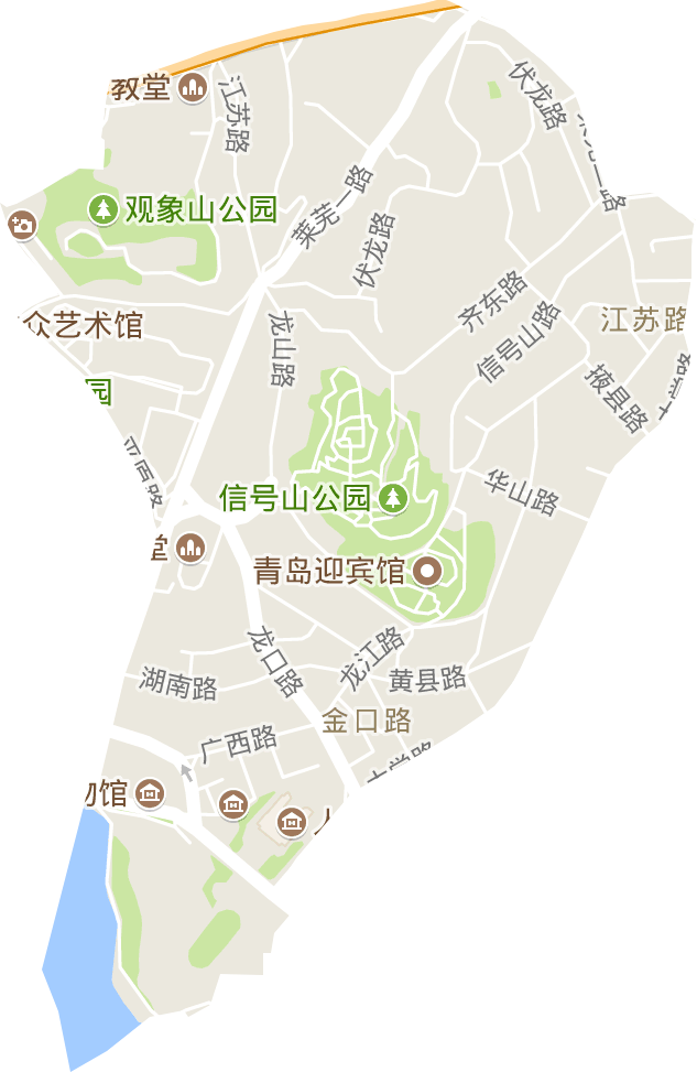 江苏路街道电子地图