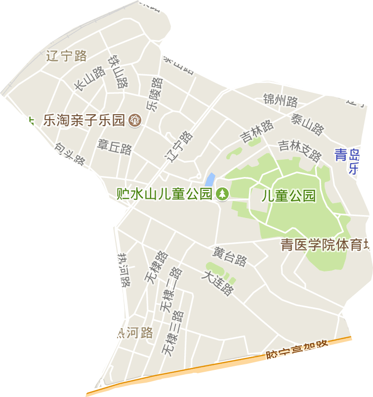 辽宁路街道电子地图