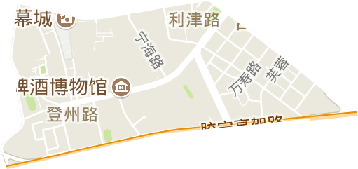 登州路街道电子地图