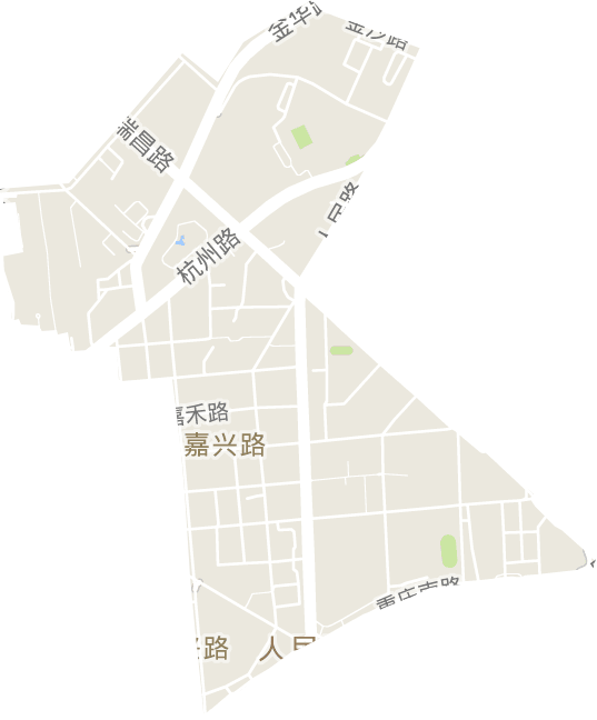 四方街道电子地图