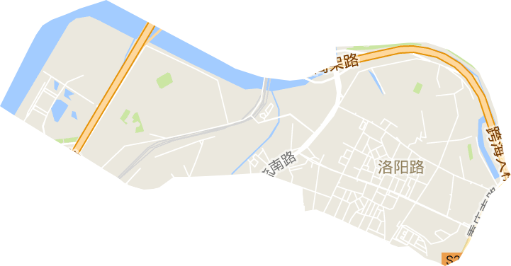 洛阳路街道电子地图