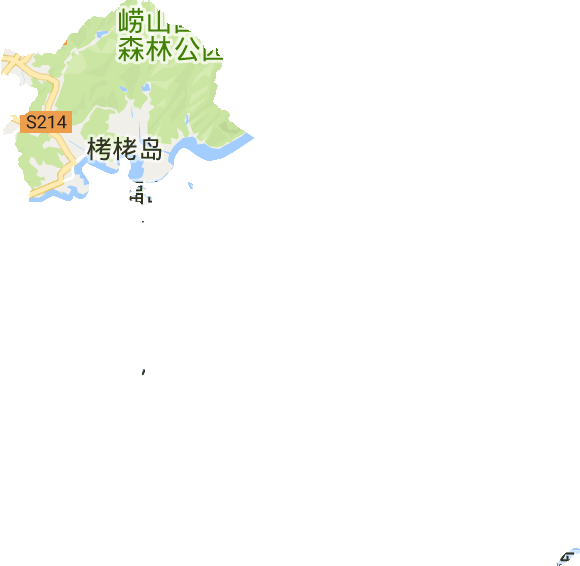 沙子口街道电子地图
