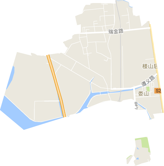 楼山街道电子地图