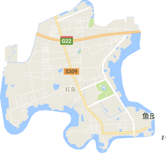 红岛街道电子地图
