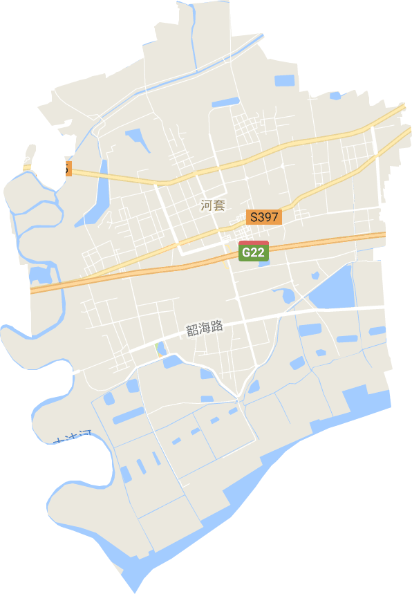 河套街道电子地图