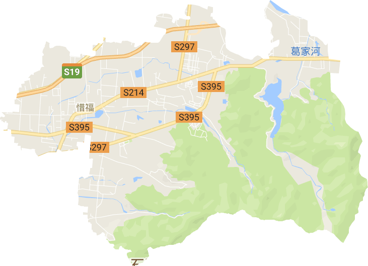 惜福镇街道电子地图
