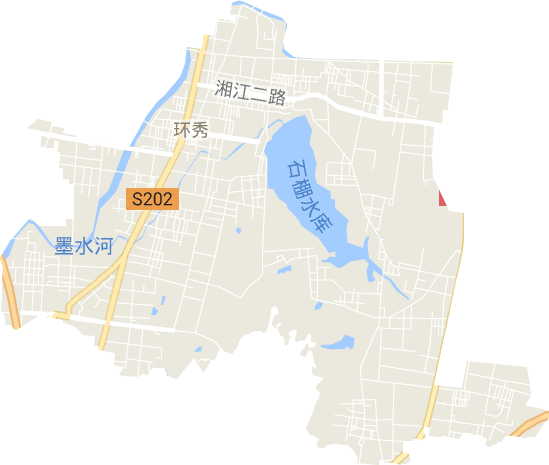 环秀街道电子地图