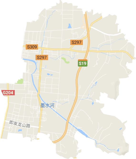 龙山街道电子地图