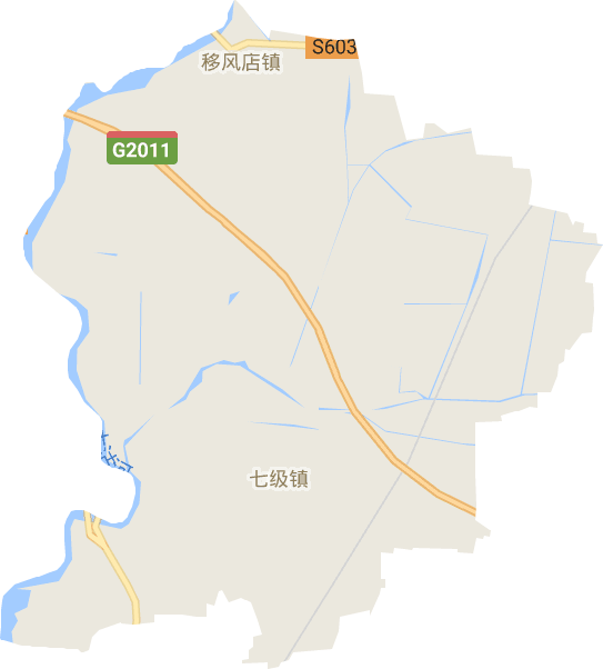 移风店镇电子地图