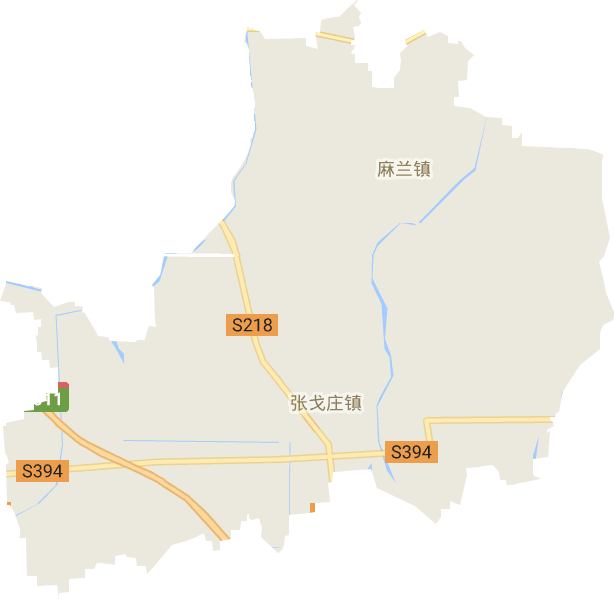 白沙河街道电子地图