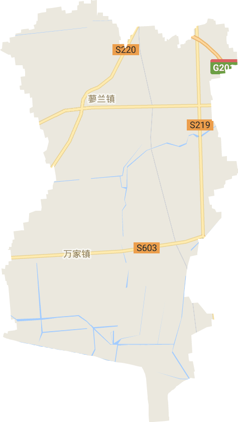 蓼兰镇电子地图