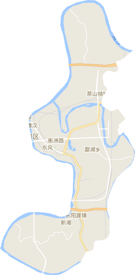 珠晖区电子地图