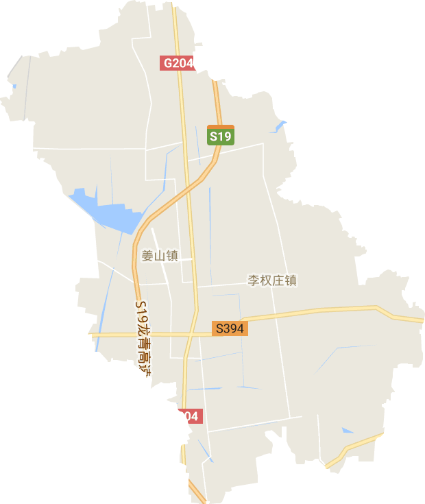姜山镇电子地图