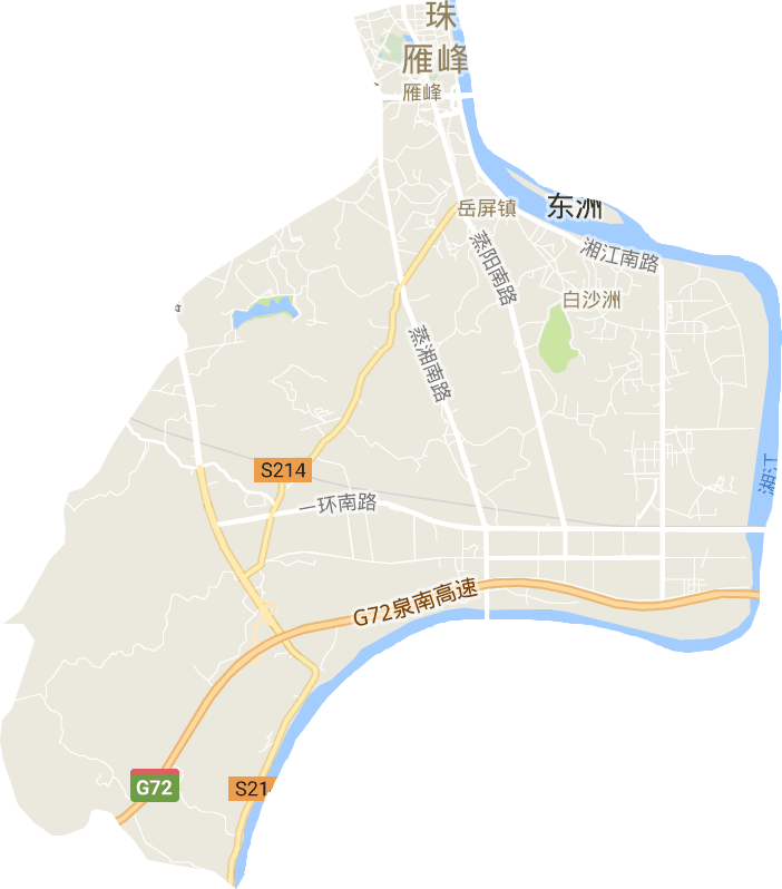 雁峰区电子地图