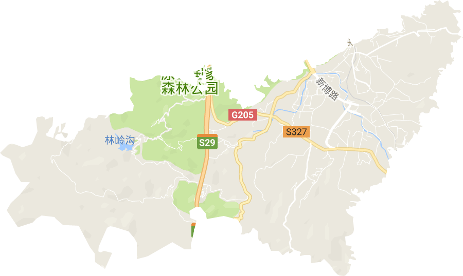 山头街道电子地图