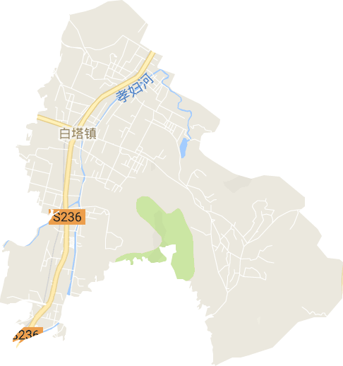 白塔镇电子地图