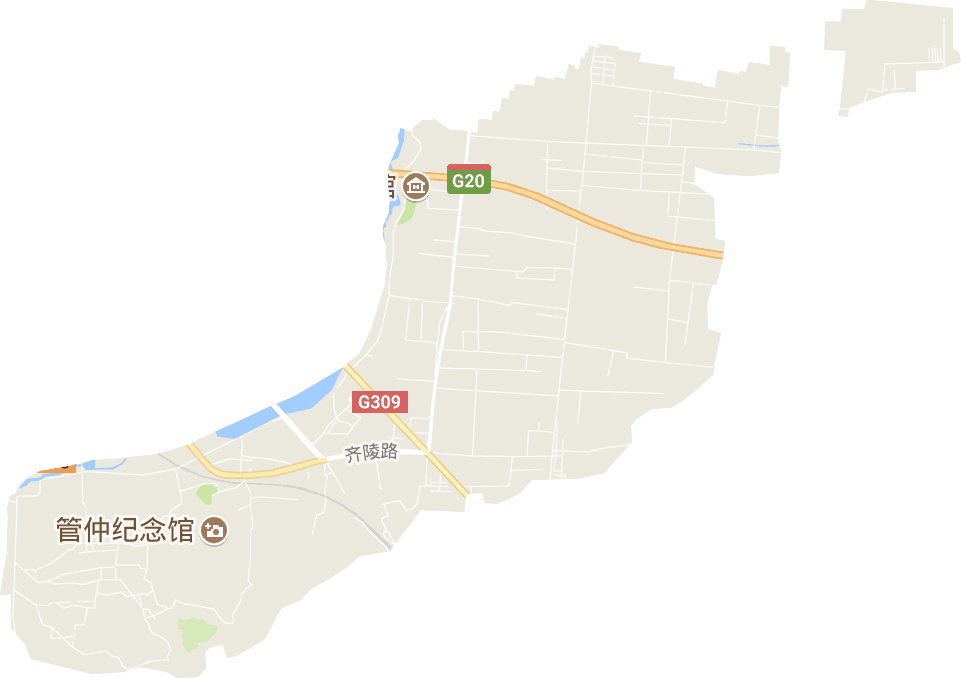 齐陵街道电子地图