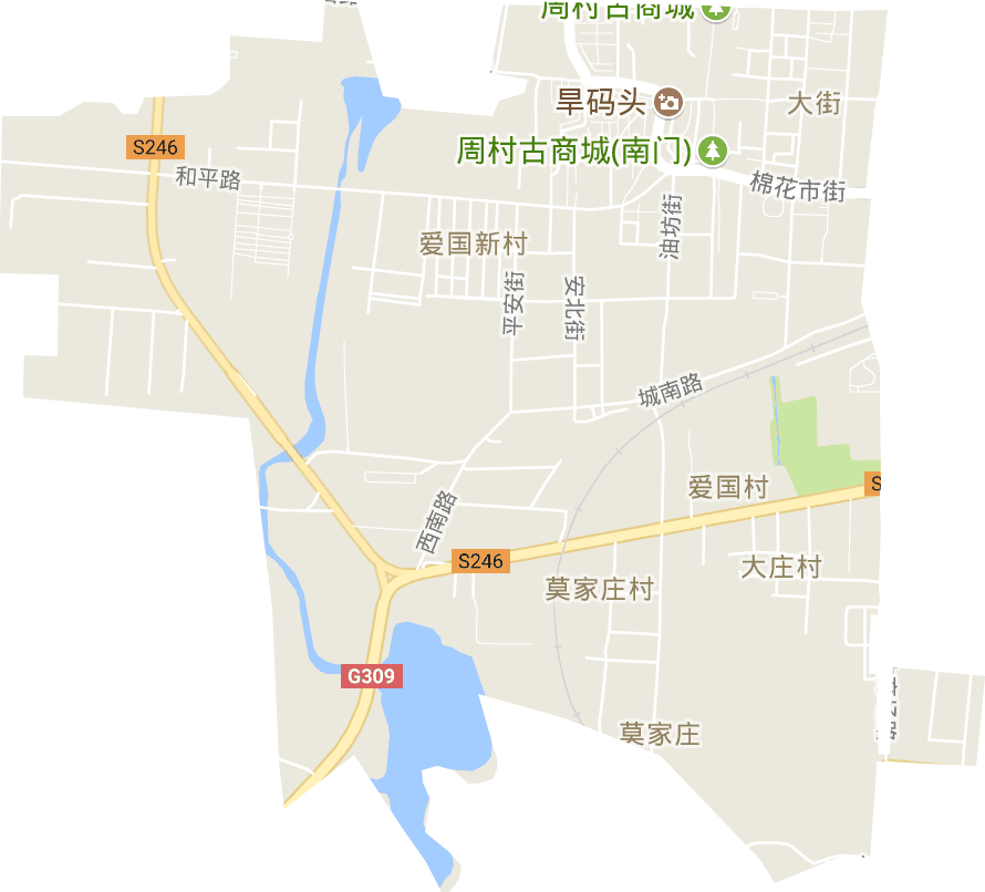 大街街道电子地图