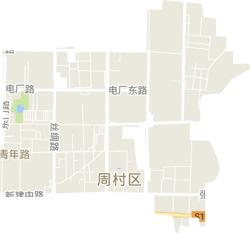 青年路街道电子地图