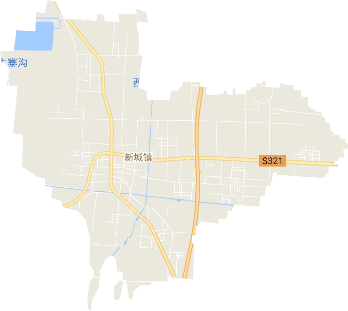 新城镇电子地图