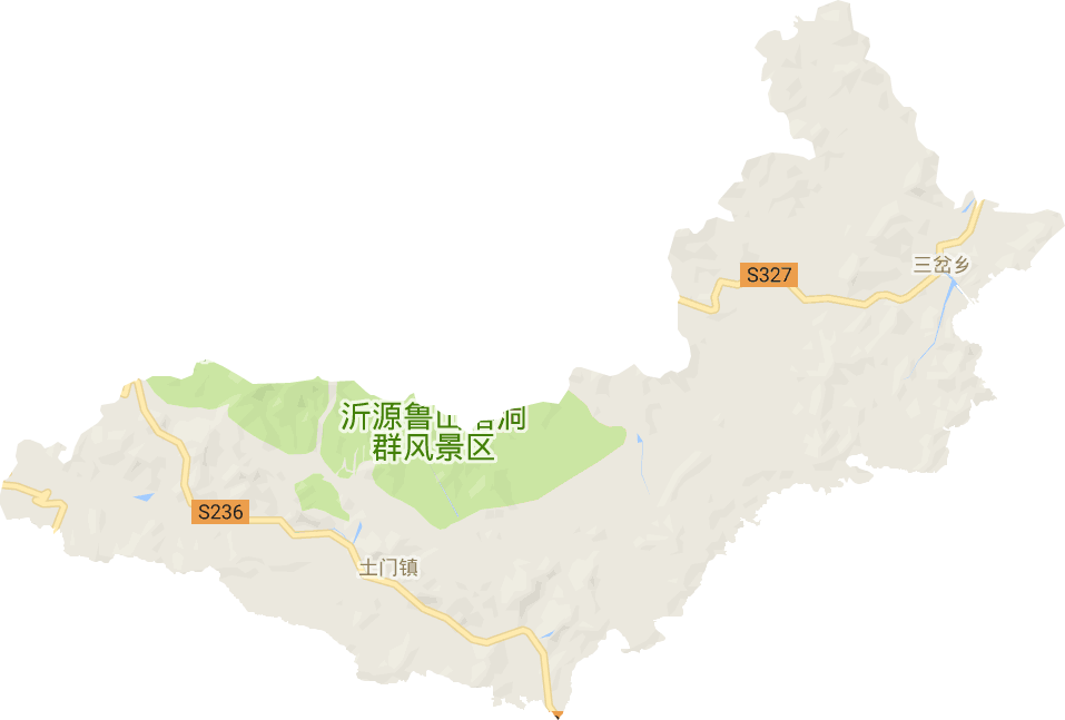 南鲁山镇电子地图