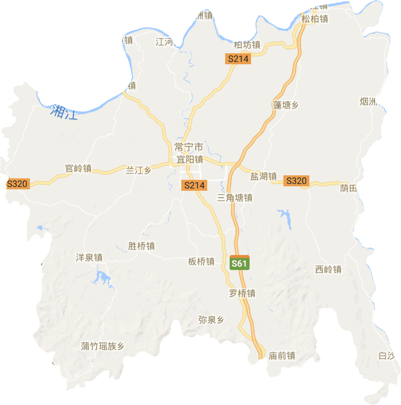 常宁市电子地图