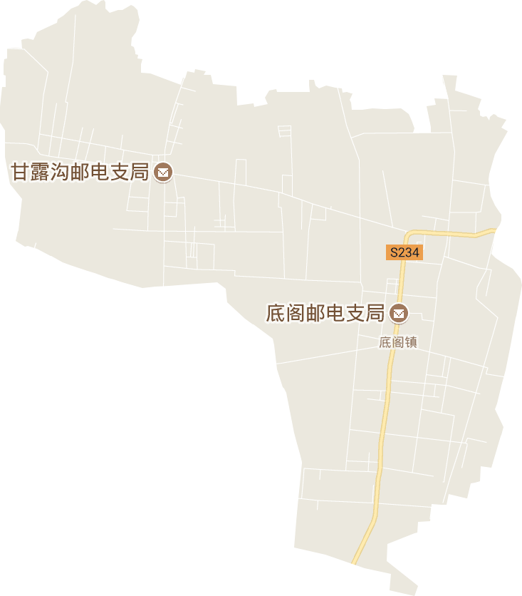 底阁镇电子地图