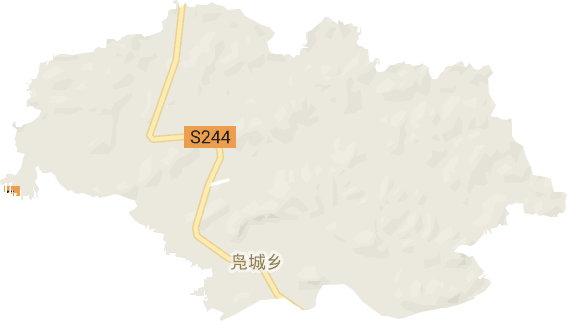 凫城镇电子地图