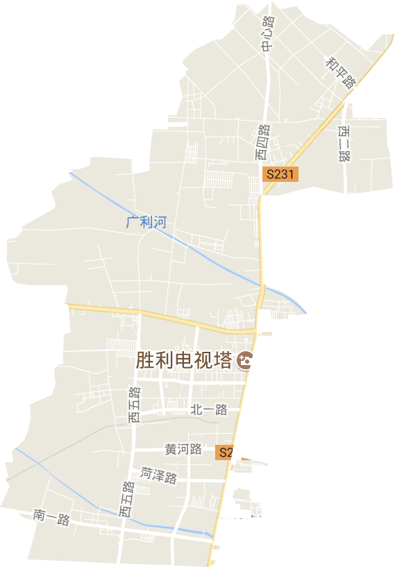 辛店街道电子地图