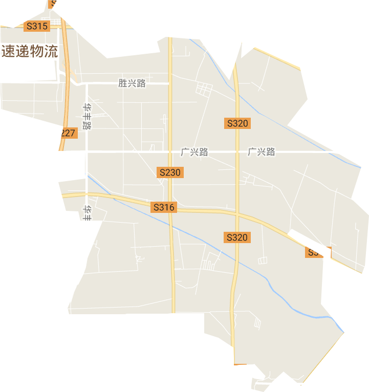 兴隆街道电子地图