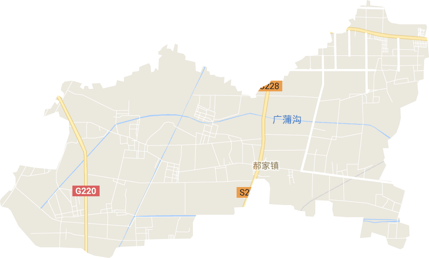 郝家镇电子地图