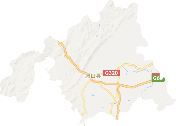 洞口县电子地图