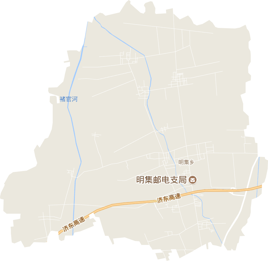 明集乡电子地图