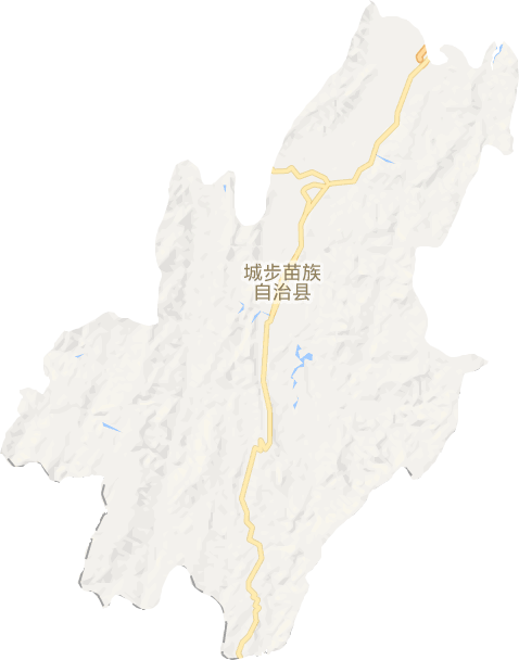 城步县电子地图