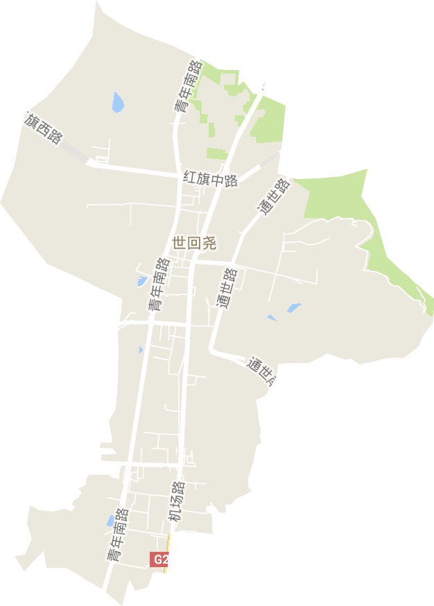 世回尧街道电子地图