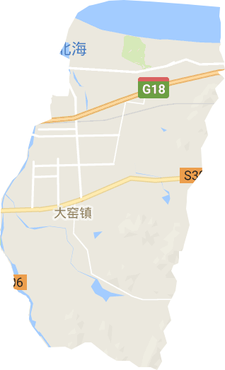 大窑街道电子地图