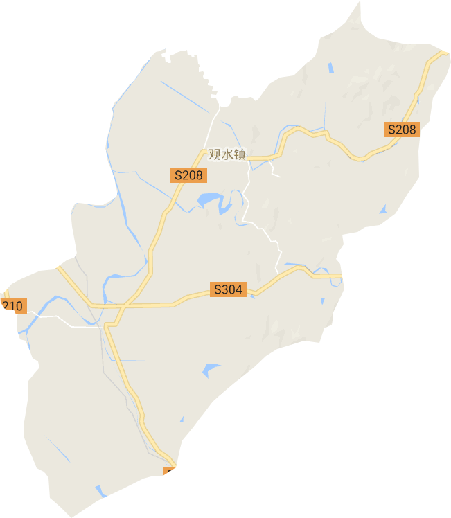 观水镇电子地图