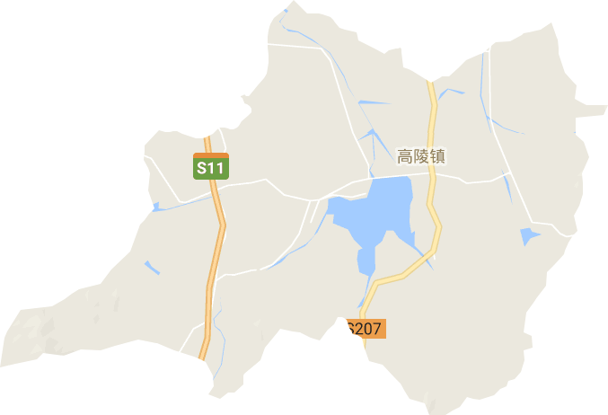 高陵镇电子地图