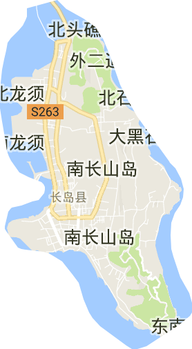 南长山街道电子地图